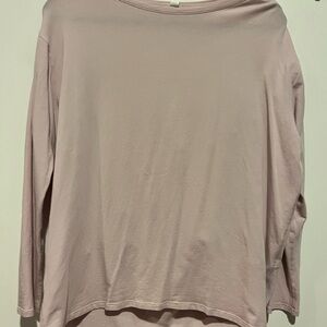 lululemon athletica Blush Long Sleeve Top